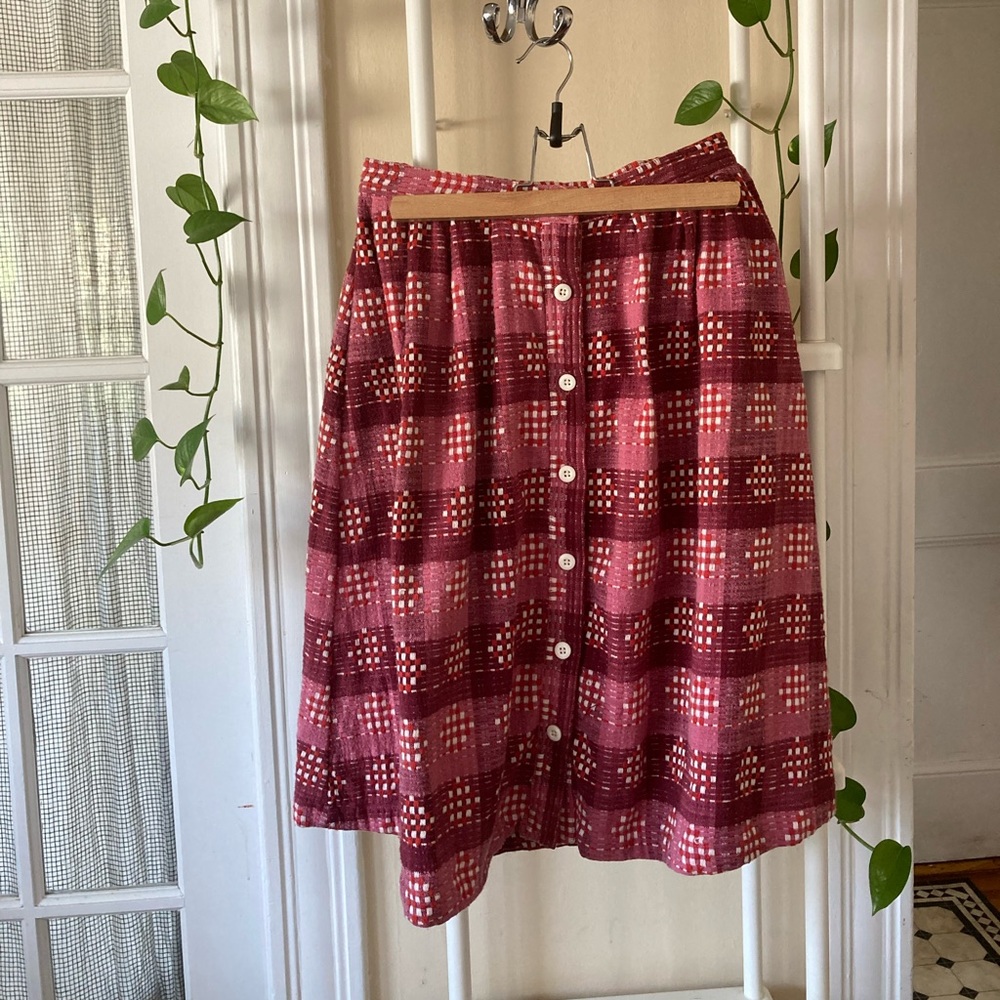 ace&jig Carver Skirt in Damask - XS